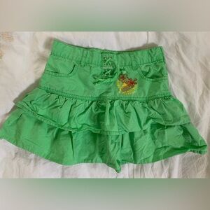 OKAIDI FRANCE light green girl skirt sz. 6 years 114 cm